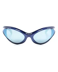 Balenciaga Dynamo Sonnenbrille Blau