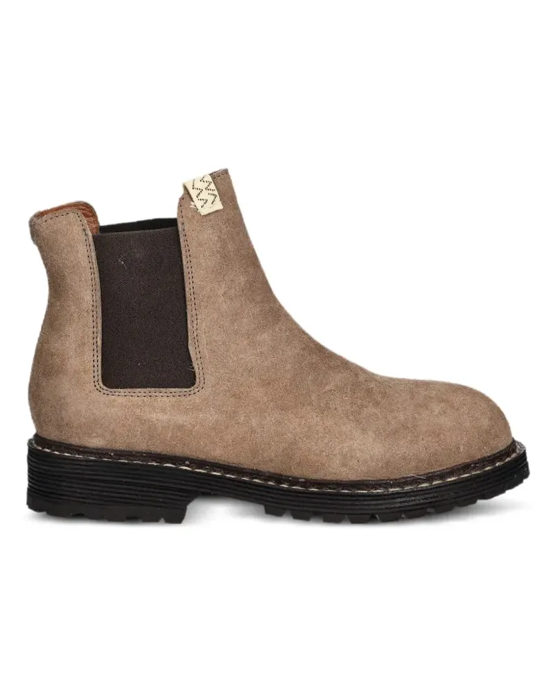 Visvim suede Chelsea boots - Nude Nude