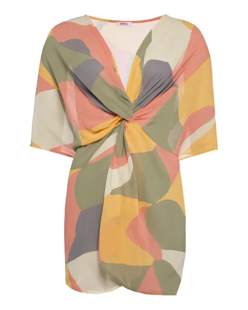 Eres Kaftan mit V-Ausschnitt - Grün Grün