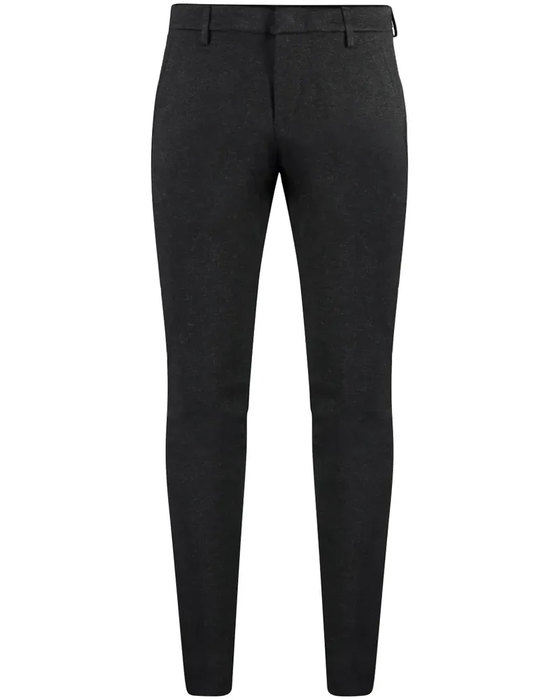 Dondup Chino mit Hahnentrittmuster - Schwarz Schwarz
