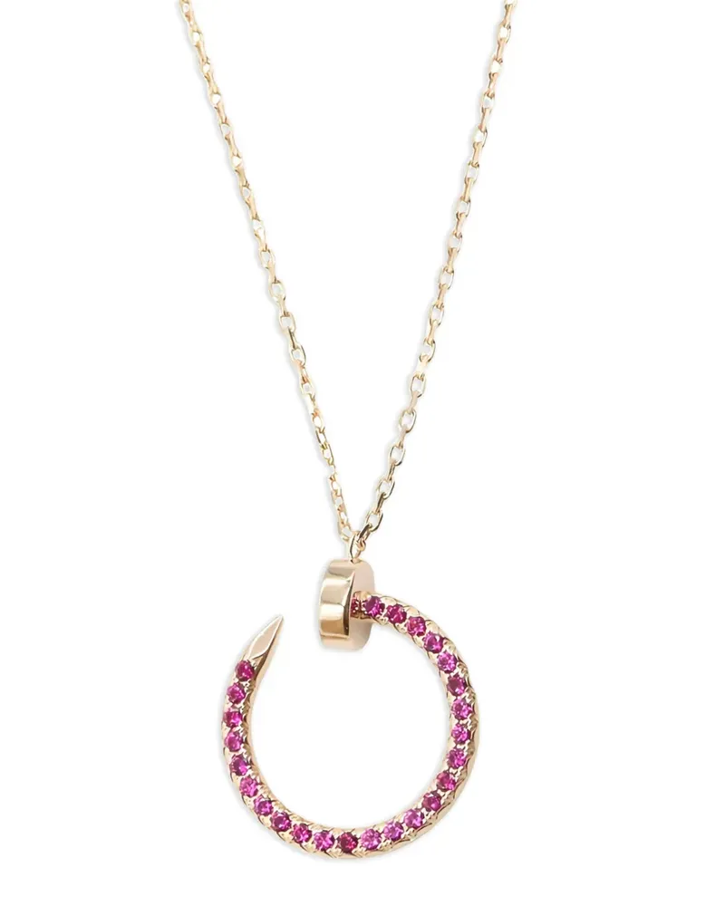 Cartier 2010s Juste un Clou ruby necklace - Gold Gold