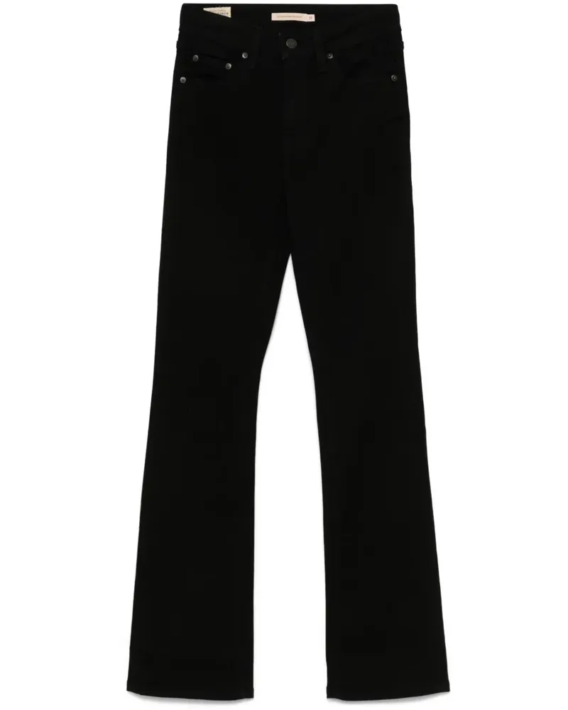 Levi's 725 Bootcut-Jeans - Schwarz Schwarz