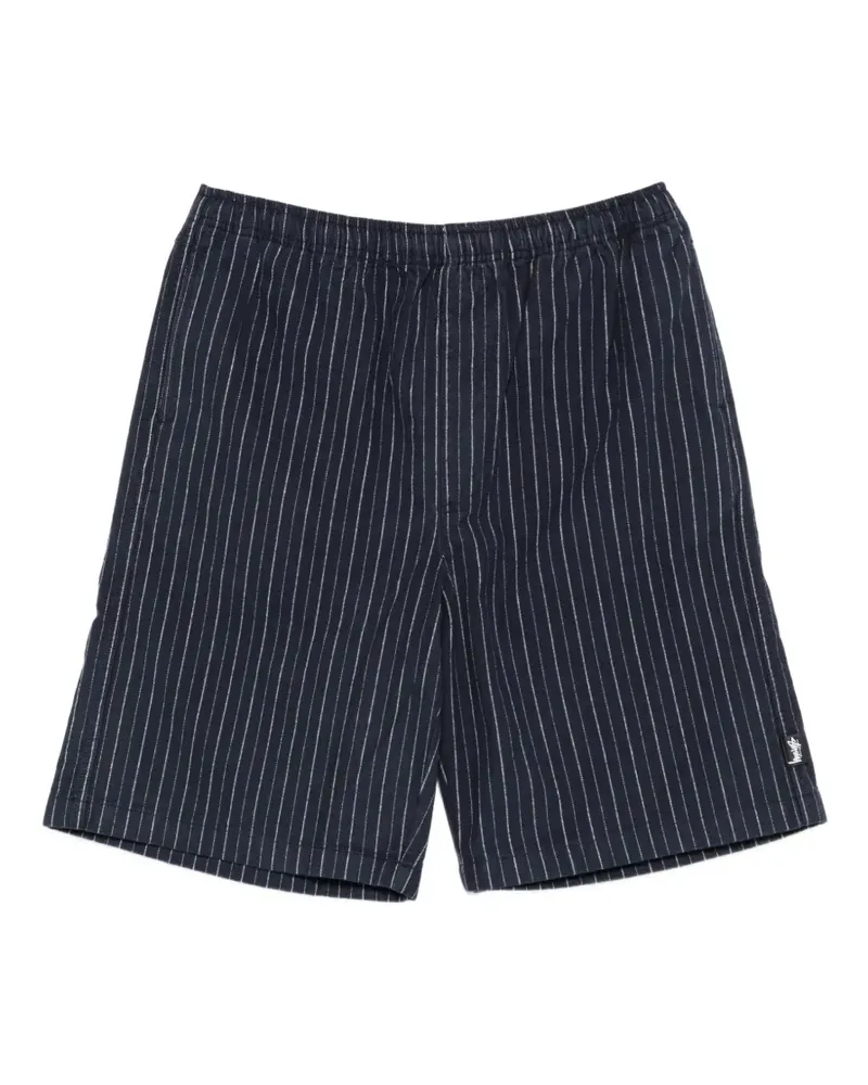 Stüssy striped shorts - Blau Blau