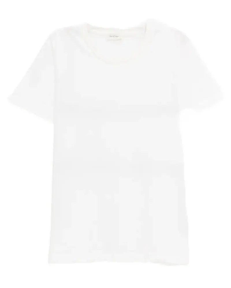 Second/Layer crew-neck T-shirt - Weiß Weiß