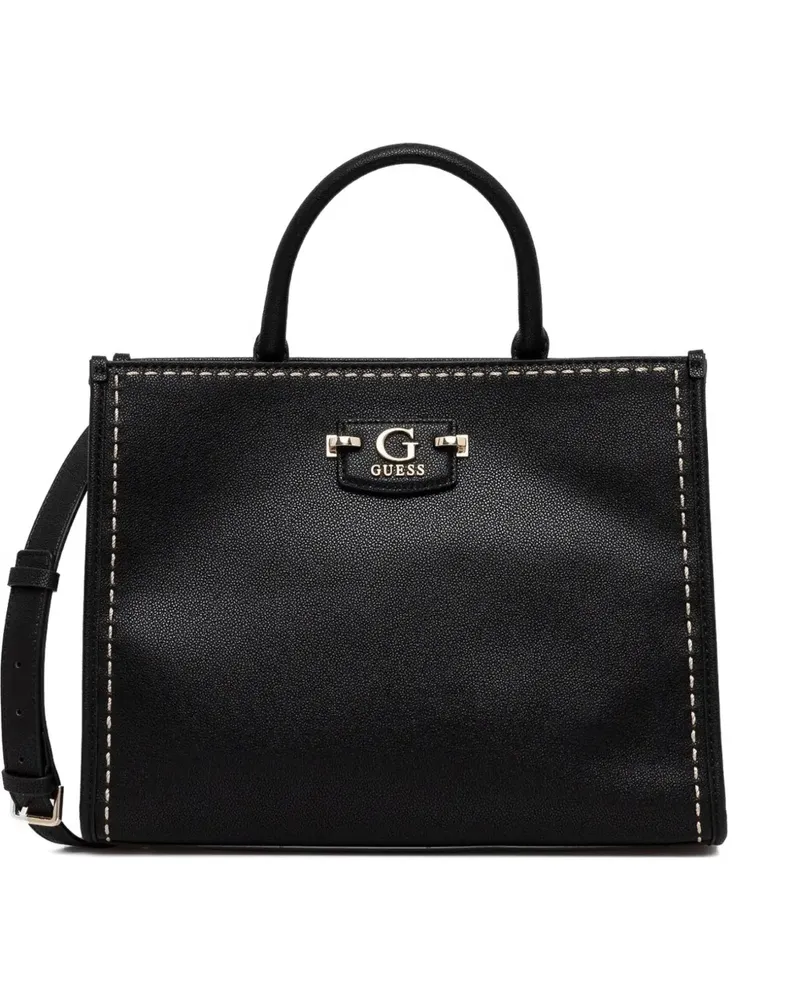 Guess Gesteppte Handtasche - Schwarz Schwarz