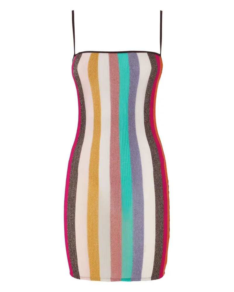 Missoni Gestreiftes Minikleid - Blau Blau
