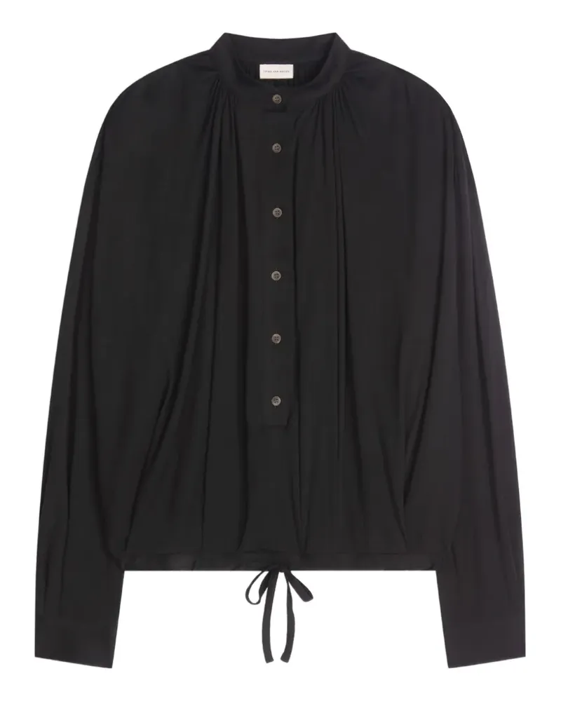 Dries van Noten Bluse mit lockerem Schnitt - Schwarz Schwarz