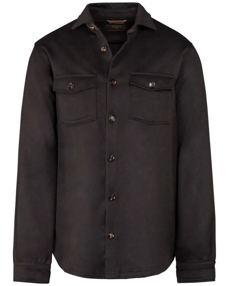 MOORER Meyber-BAB Hemdjacke - Braun Braun