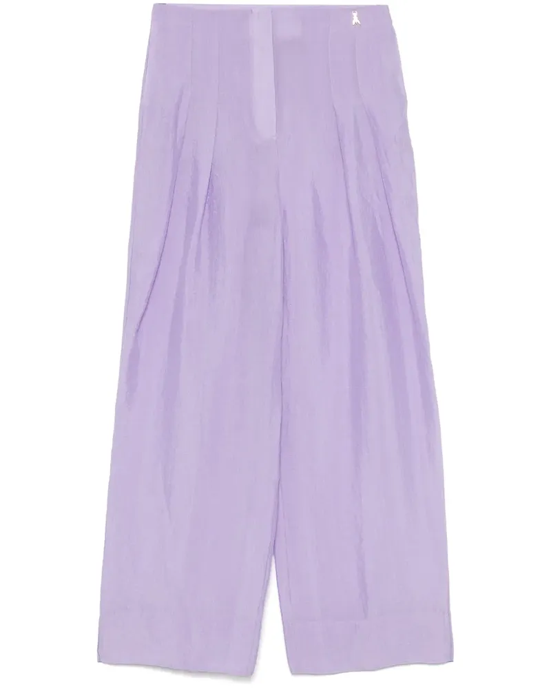 Patrizia Pepe Fluid Over Palazzohose - Violett Violett