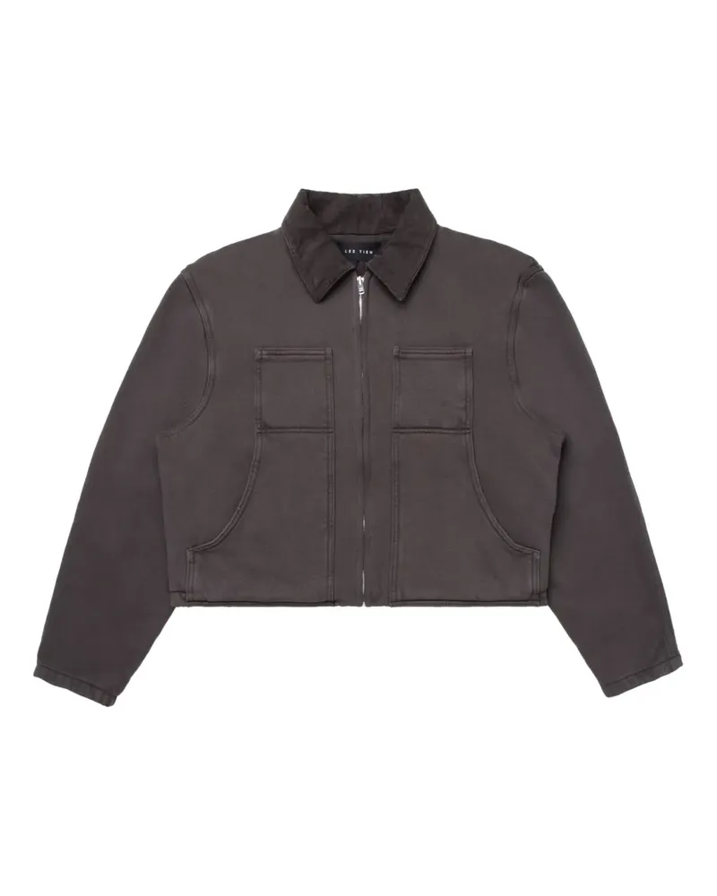 LES TIEN Utility Jacke - Schwarz Schwarz