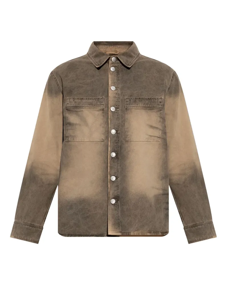 MISBHV Jacke im Distressed-Look - Braun Braun