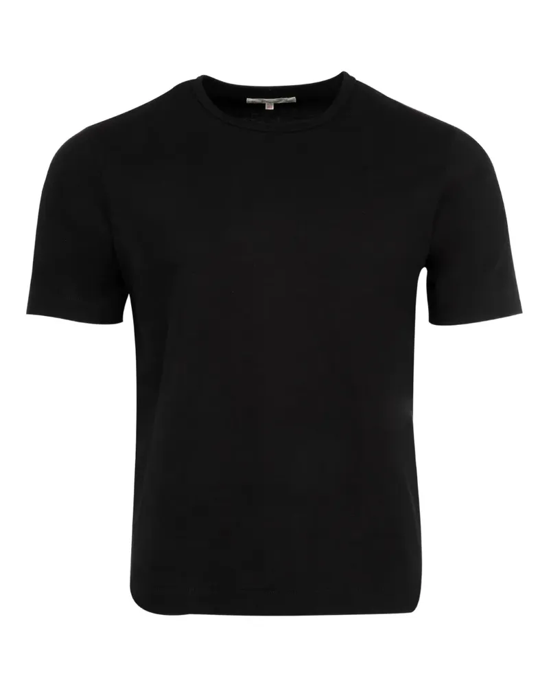 Merz b. Schwanen T-Shirt mit Rundhalsausschnitt - Schwarz Schwarz