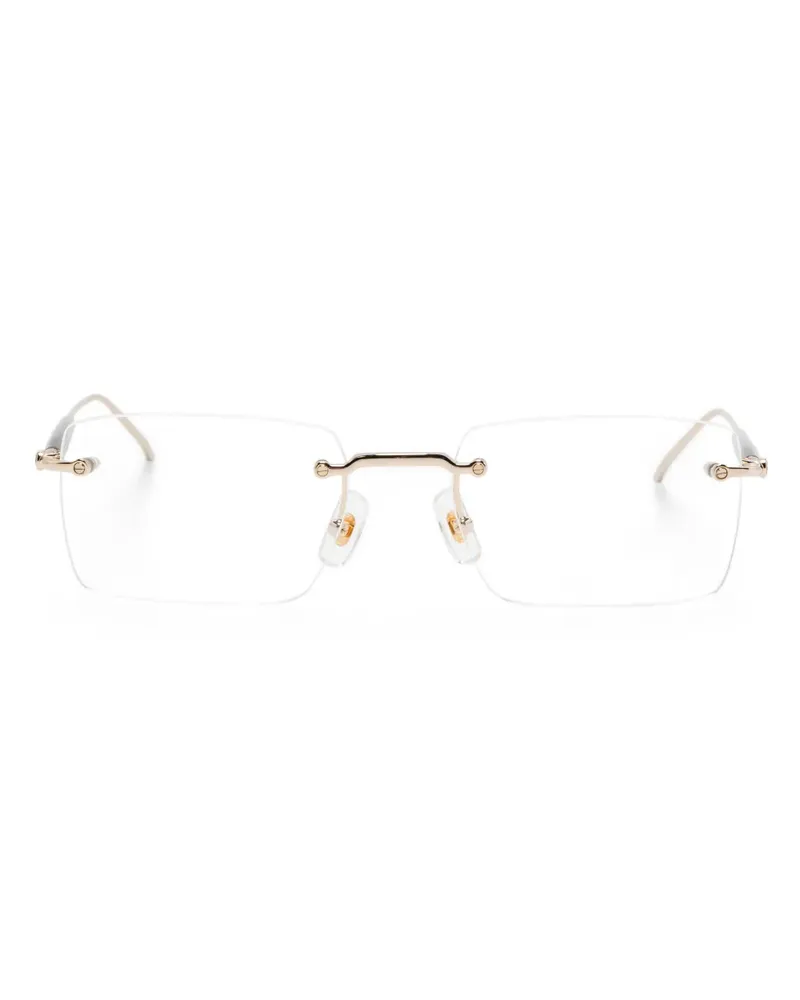Montblanc MB0411O Brille - Gold Gold