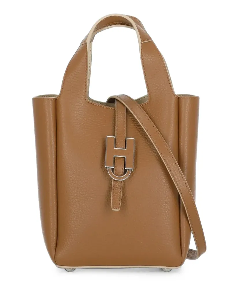 Hogan Trend shopping bag mini - Braun Braun