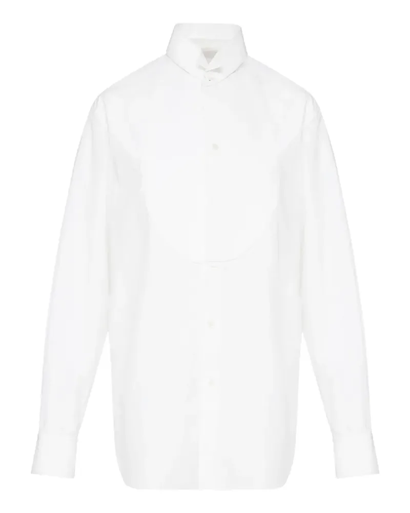 Maison Margiela Langärmeliges Hemd - Weiß Weiß