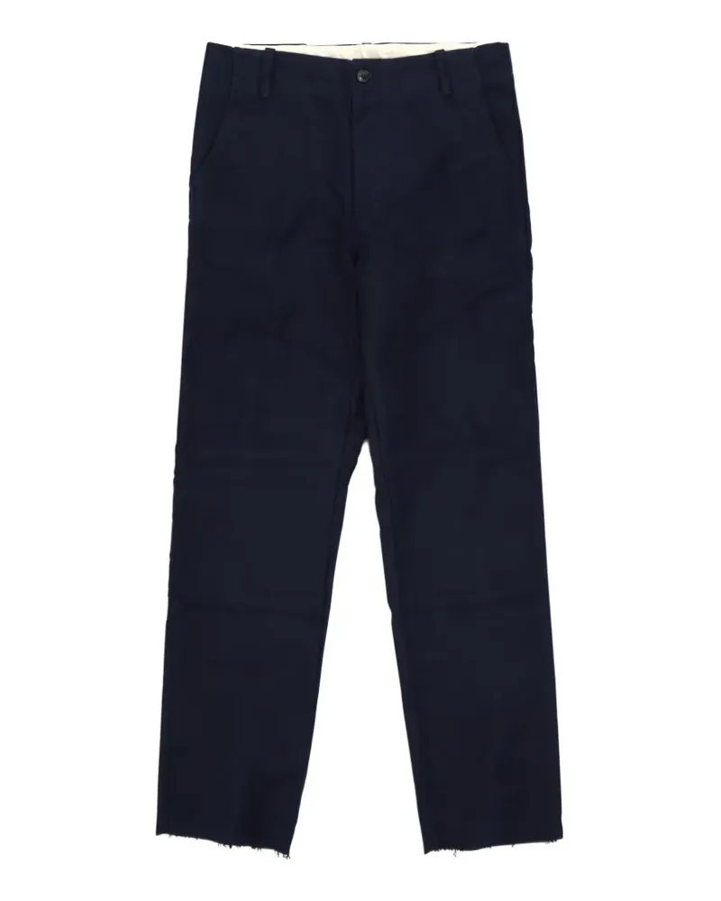 Fortela Hector raw-cut trousers - Blau Blau