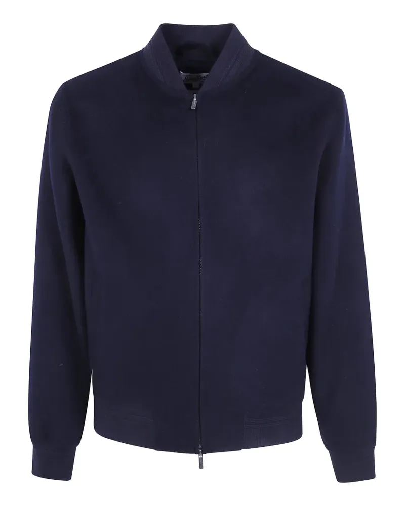 MC2 Saint Barth Bomberjacke aus Wolle - Blau Blau