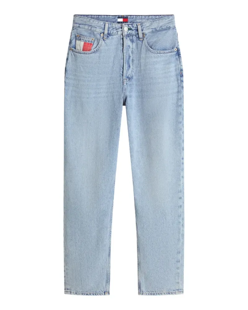 Tommy Hilfiger Mom Jeans mit hohem Bund - Blau Blau