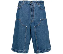 Jeans-Shorts mit Monogramm
