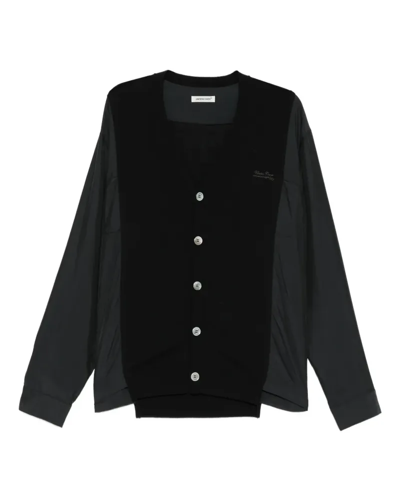 Undercover Bluse mit V-Ausschnitt - Schwarz Schwarz