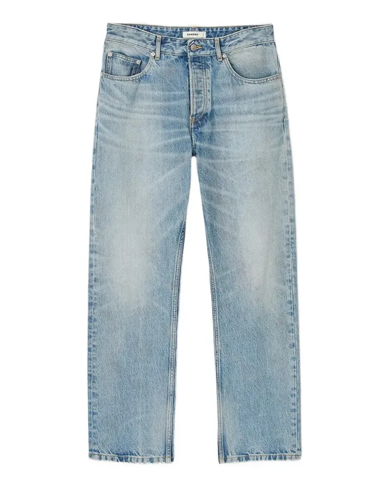 Sandro Jeans mit geradem Bein - Blau Blau