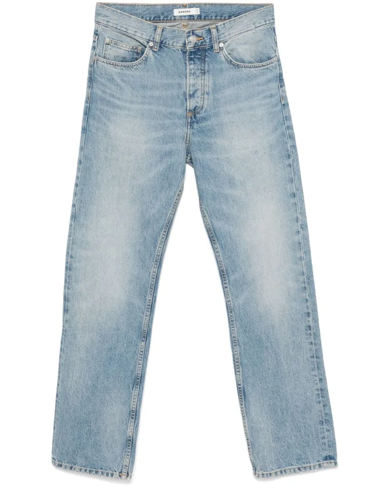 Sandro Jeans mit geradem Bein - Blau Blau