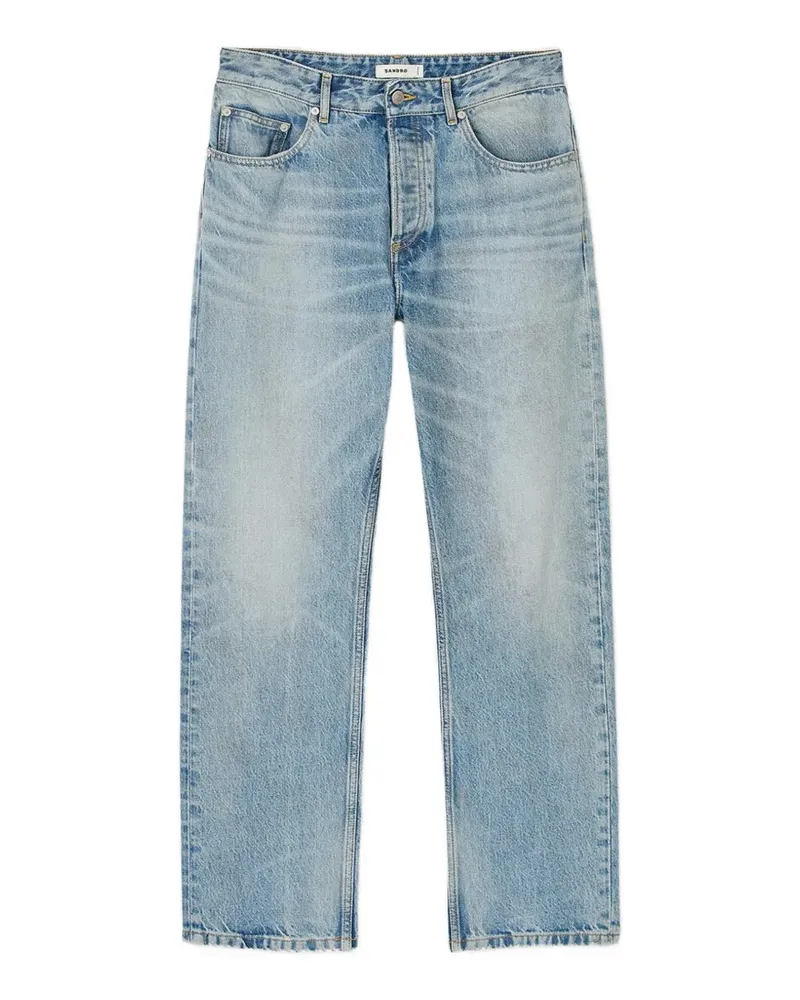 Sandro Jeans mit geradem Bein - Blau Blau