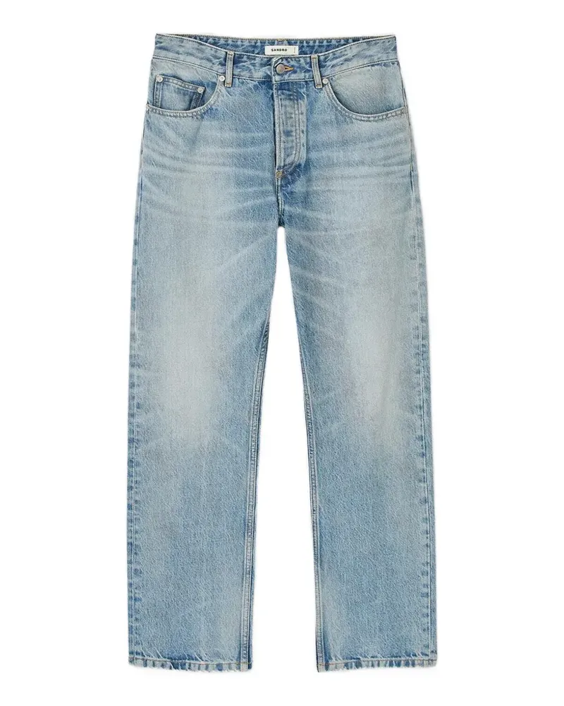 Sandro Jeans mit geradem Bein - Blau Blau