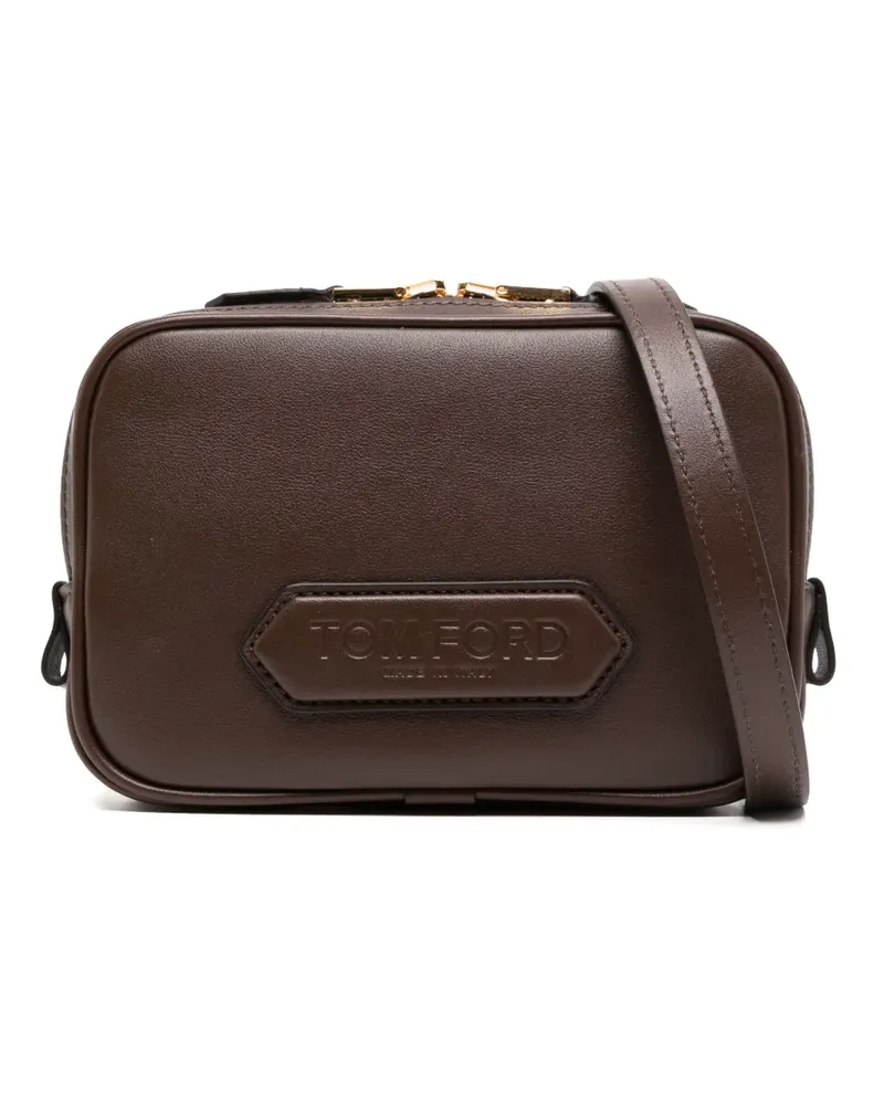 Tom Ford Kleine Kuriertasche - Braun Braun