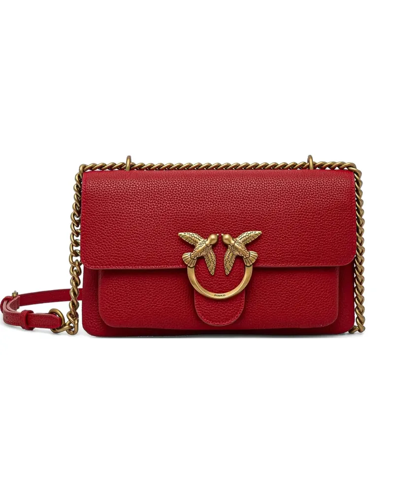 Pinko Mini Love Umhängetasche - Rot Rot