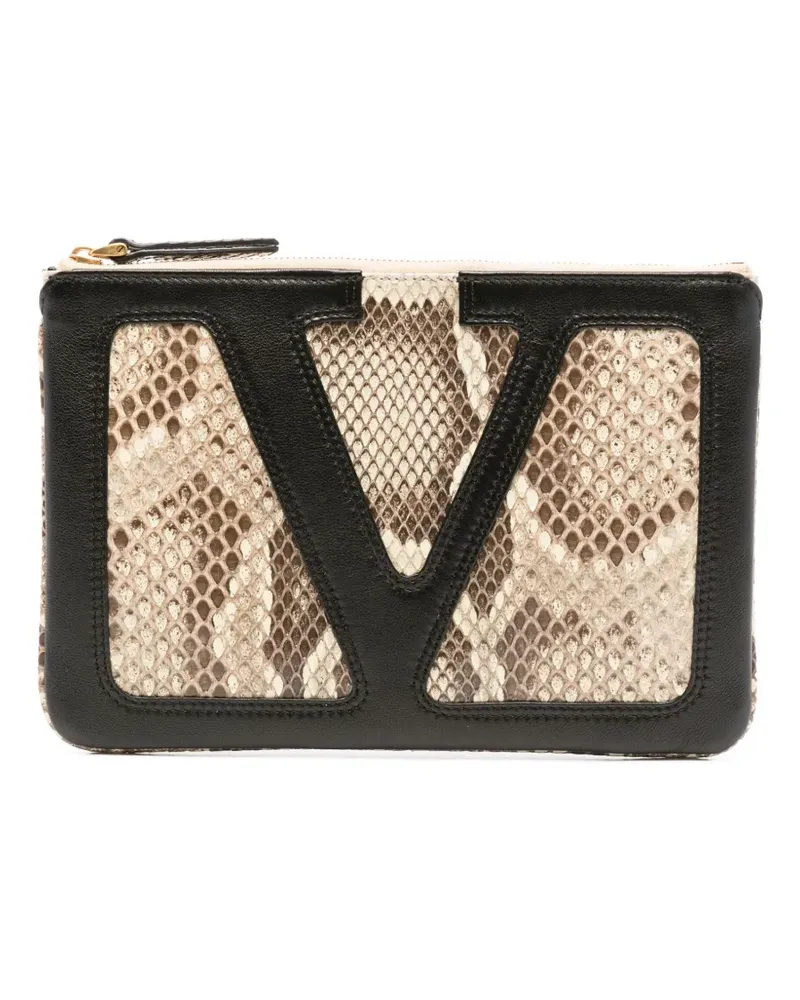 Valentino Garavani Viva Superstar Clutch - Nude Nude