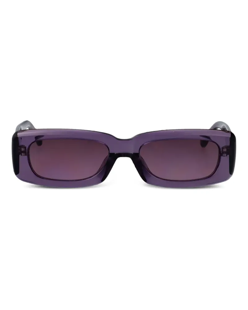ATTICO Eckige Mini Marfa Sonnenbrille - Violett Violett