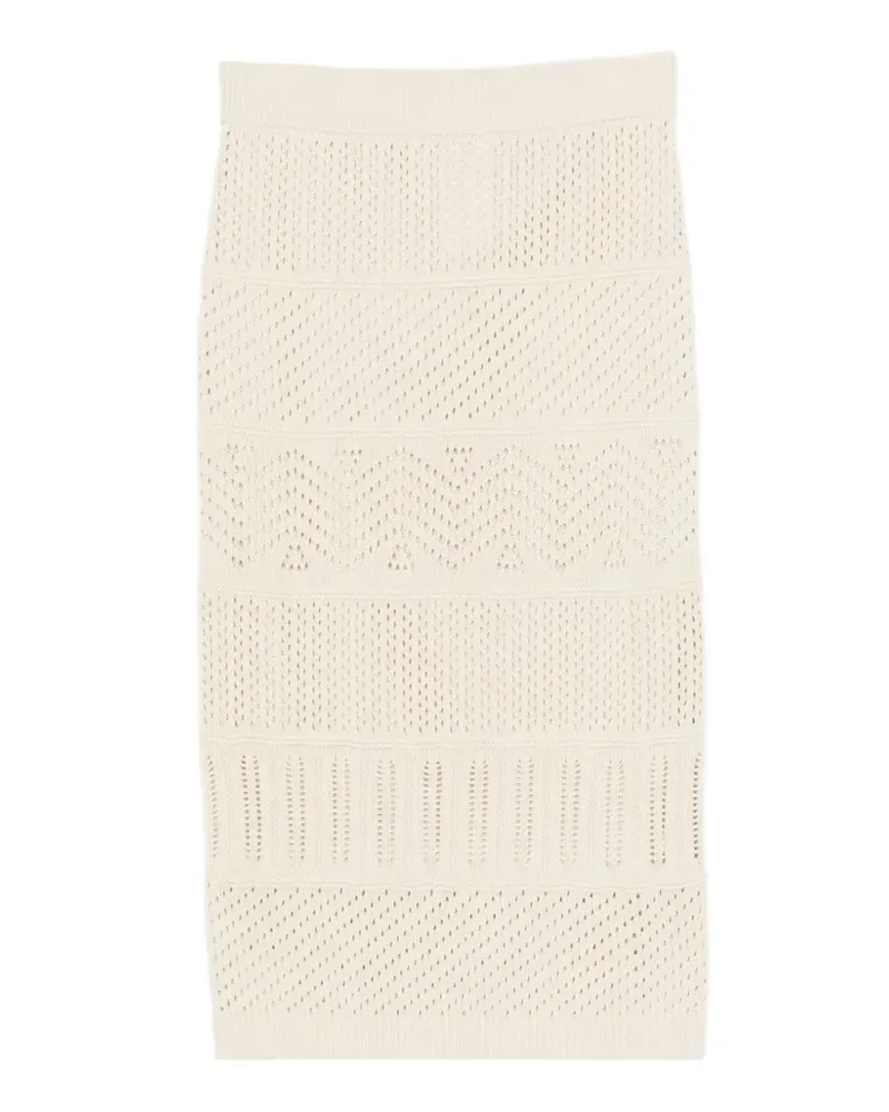 Max Mara knitted skirt - Nude Nude