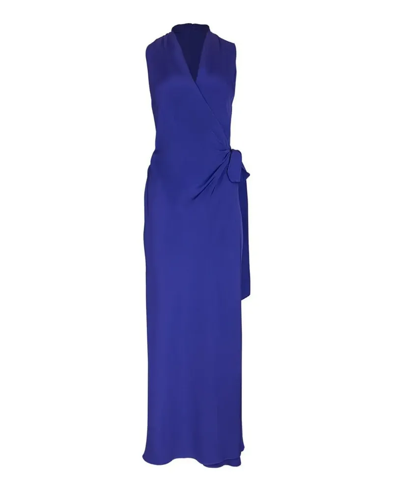 Peter Cohen Vickie Maxikleid aus Seide - Blau Blau