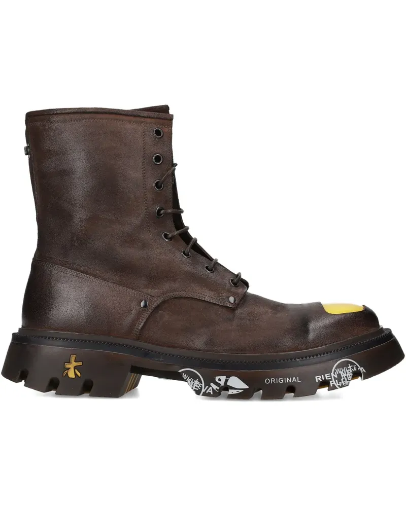 Premiata lace-up brixton boots - Braun Braun