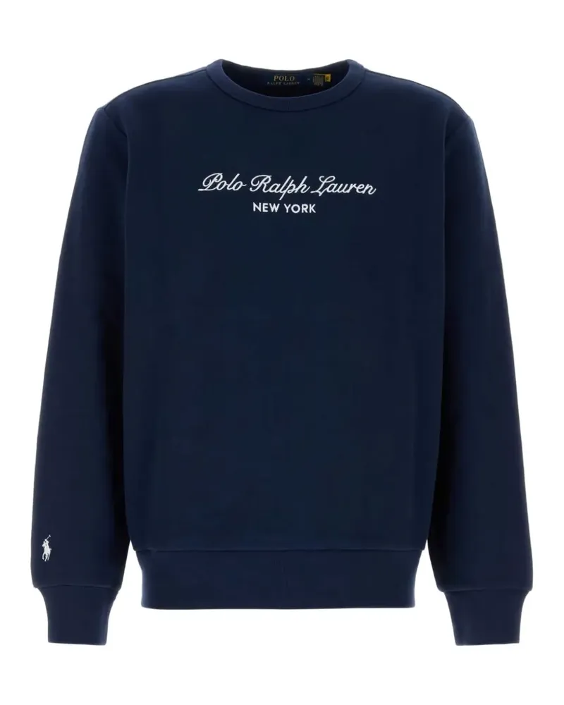 Ralph Lauren logo-embroidered sweatshirt - Blau Blau