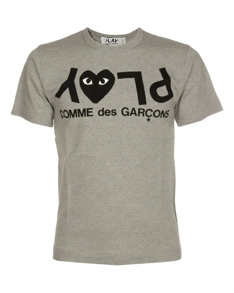 Comme des Garçons Play' T-Shirt - Grau Grau