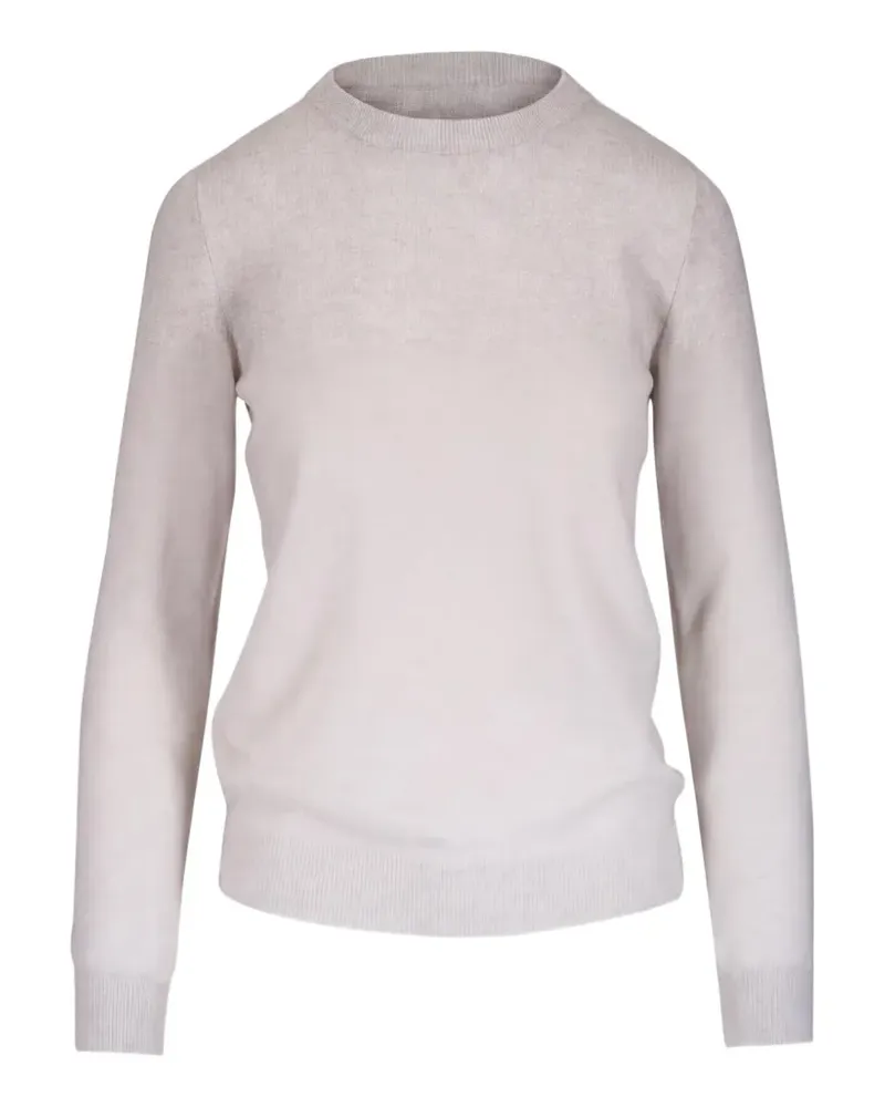 Brunello Cucinelli Klassischer Kaschmirpullover - Nude Nude