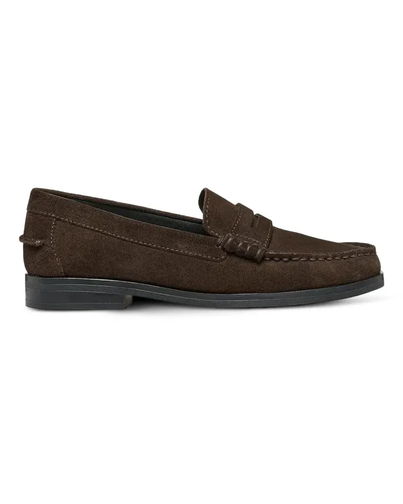 Geox Noemen suede loafers - Braun Braun