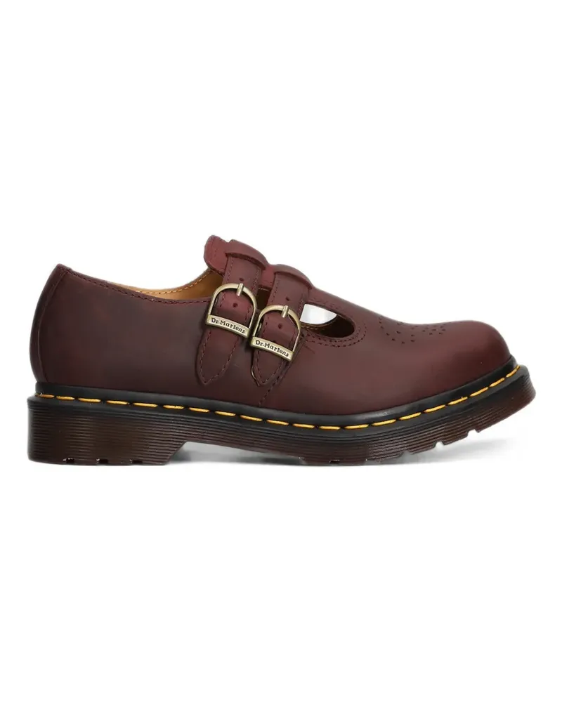 Dr.Martens perforated double-strap shoes - Rot Rot