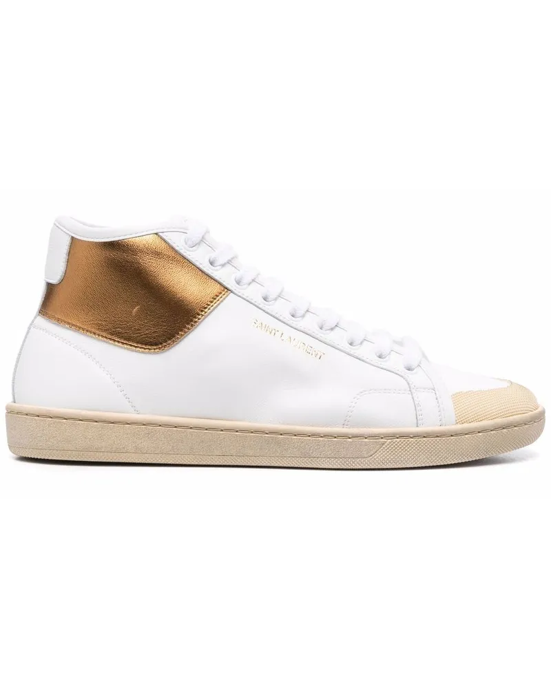 Saint Laurent Court Classic SL/39 Sneakers - Weiß Weiß