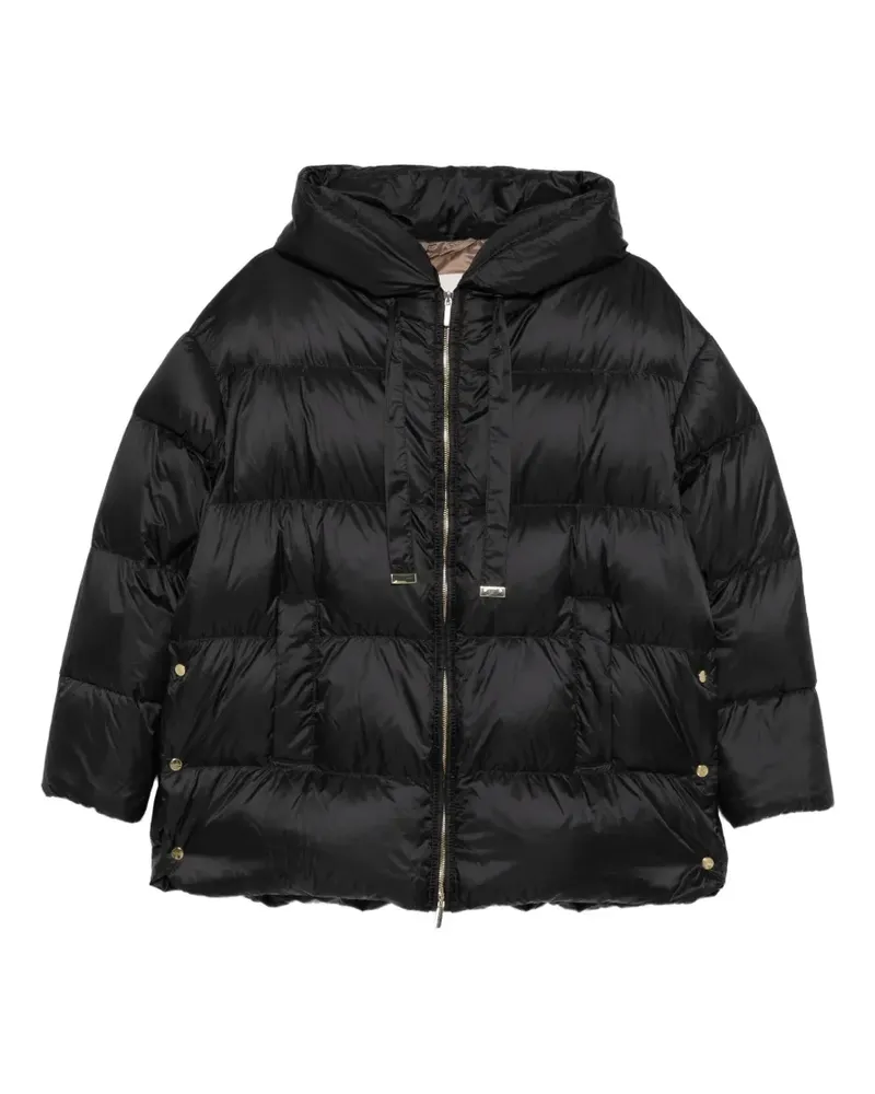Max Mara The Cube hooded quilted jacket - Schwarz Schwarz