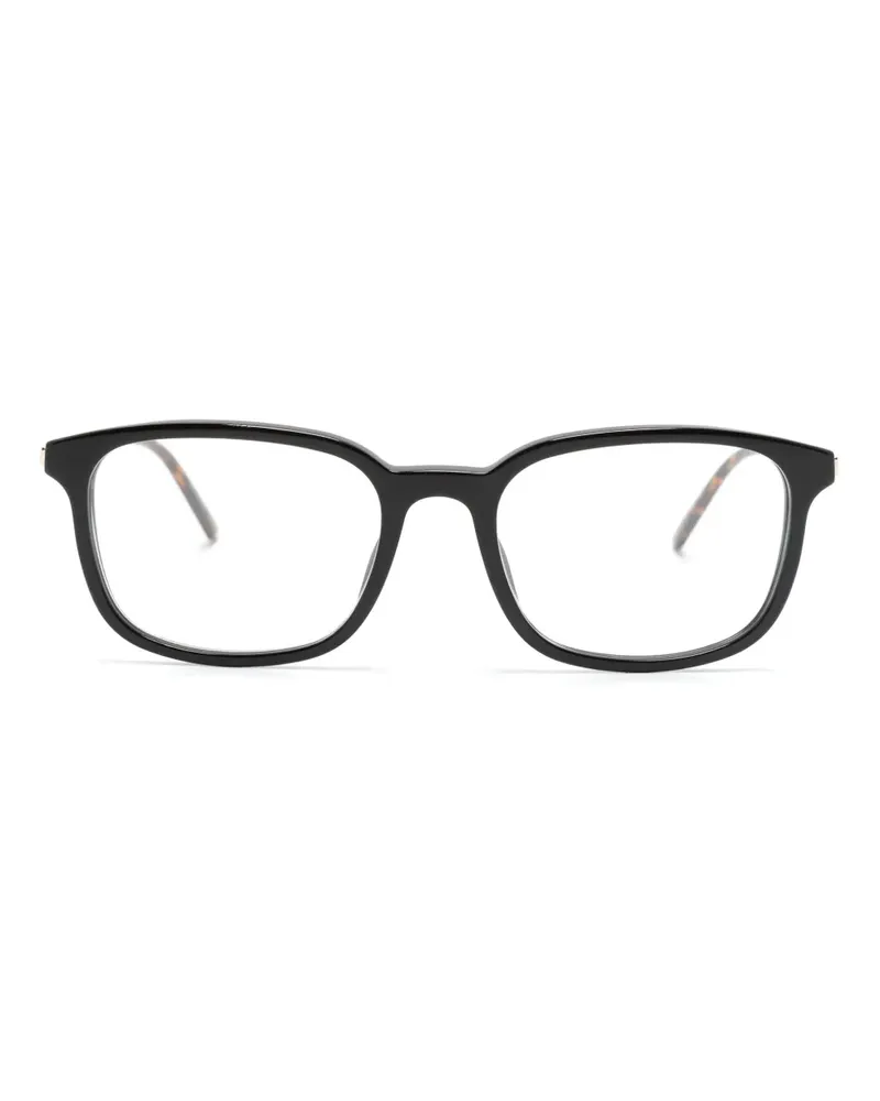 Gucci Brille mit eckigem Gestell - Schwarz Schwarz
