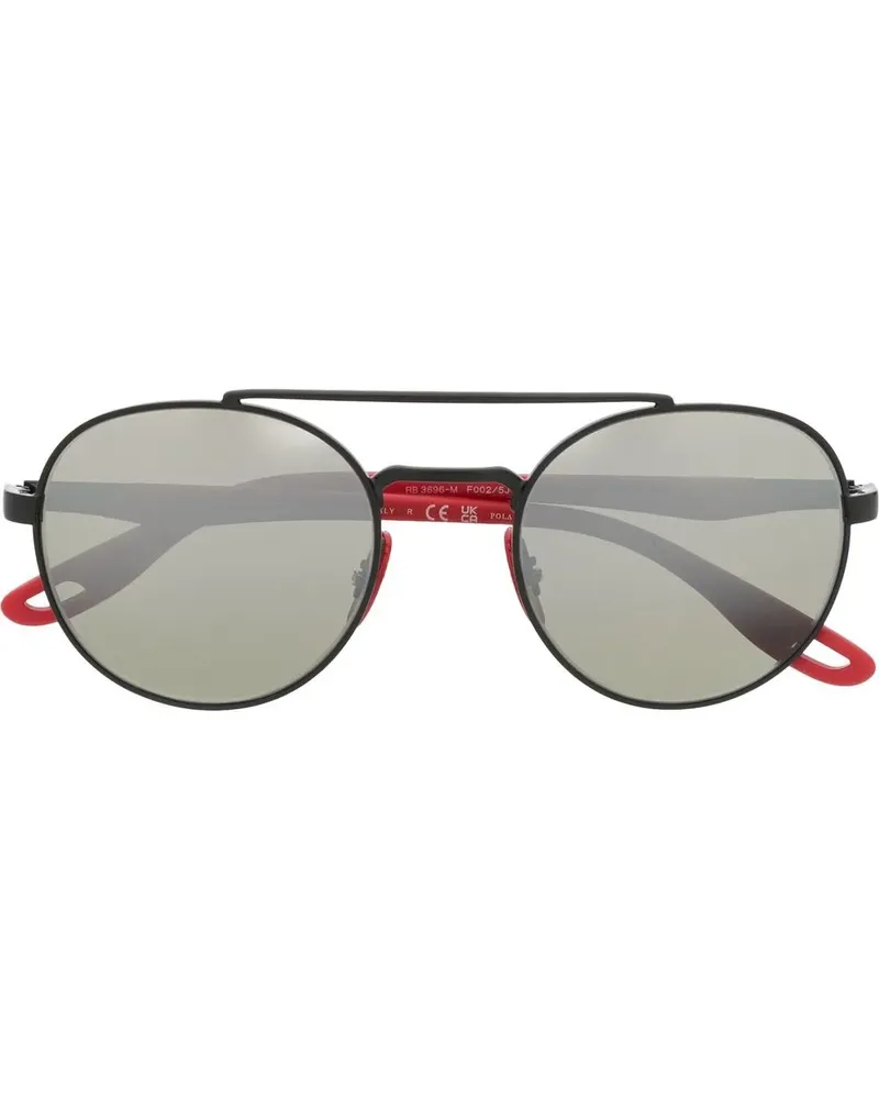 Ray Ban Verspiegelte Sonnenbrille - Schwarz Schwarz