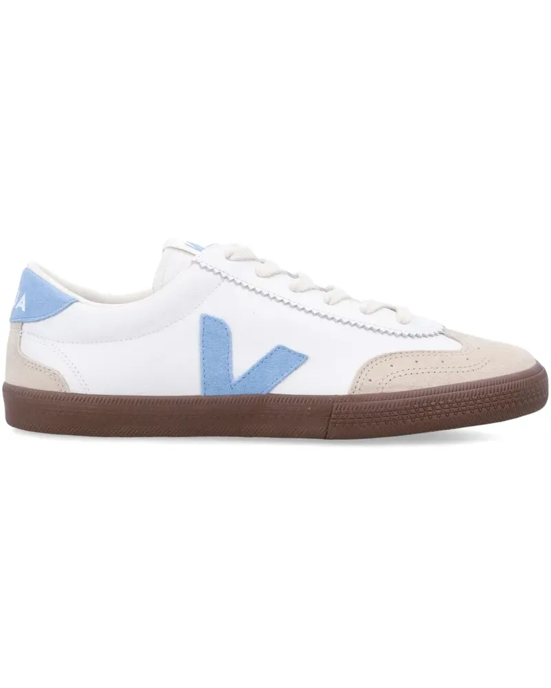 VEJA Sneakers mit Wildledereinsatz - Weiß Weiß
