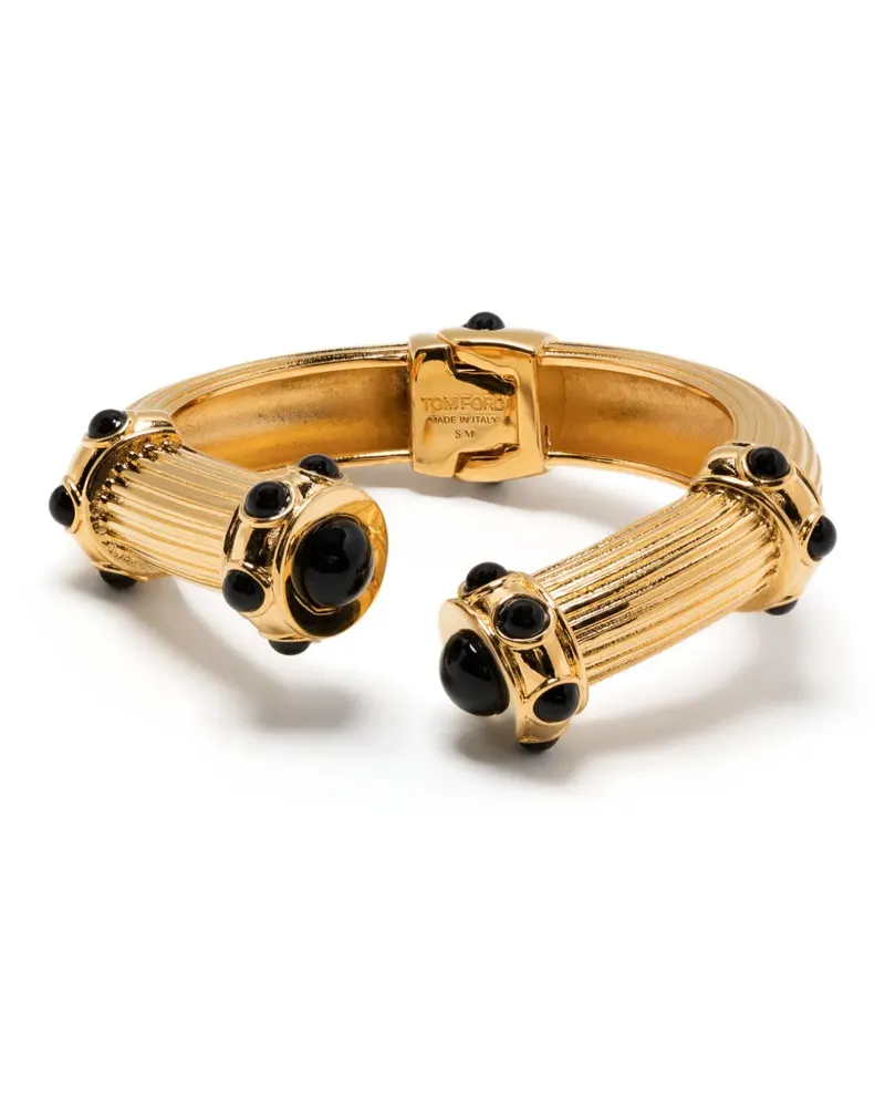 Tom Ford Bündchen mit Cabochon - Gold Gold