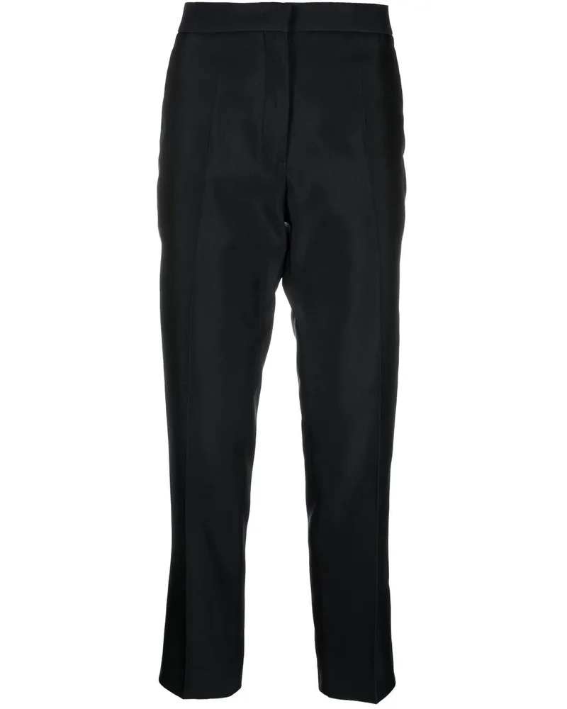 Jil Sander Klassische Cropped-Hose - Blau Blau