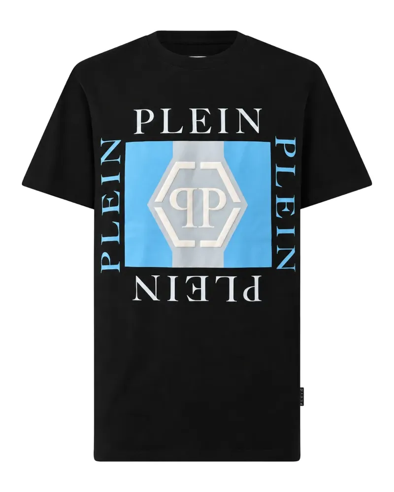 Philipp Plein Plein PP T-Shirt aus Jersey - Schwarz Schwarz