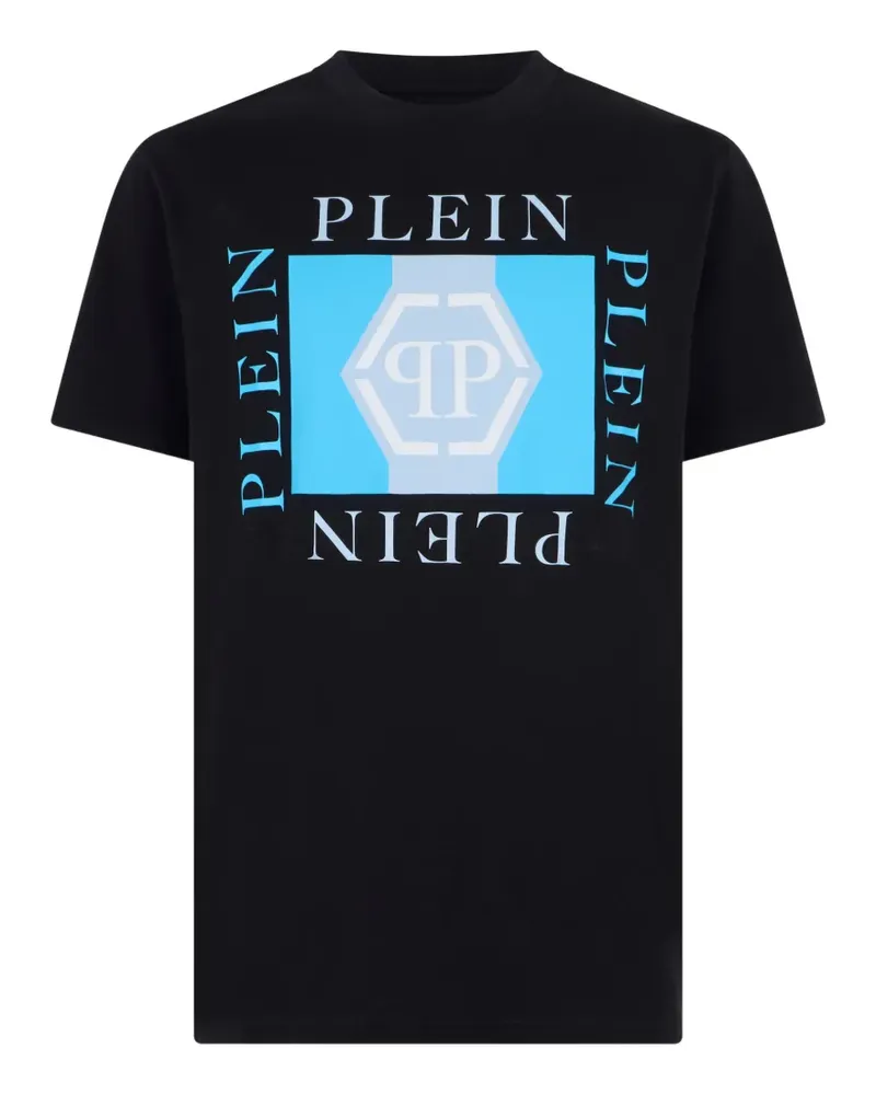 Philipp Plein Plein PP T-Shirt aus Jersey - Schwarz Schwarz