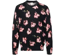 Pullover mit Orchid-Print